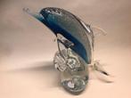 Jihlavske Bohemia - sculptuur, Dolfijn - 25 cm - Glas - 2020, Antiek en Kunst