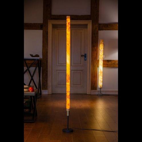 Staande lamp - Hout - Vloerlamp van houtfineer, Antiek en Kunst, Antiek | Verlichting