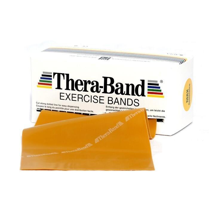 Thera Banden ® 5,5M Max zwaar (Goud), Sport en Fitness, Fitnessmaterialen, Ophalen of Verzenden