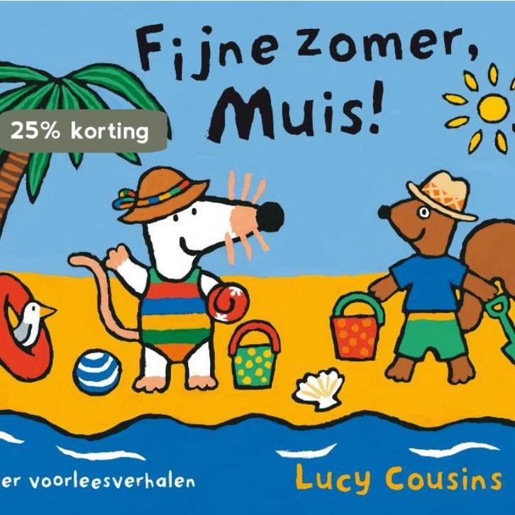 Fijne zomer, Muis! / Mijn vriendje Muis 9789025860615, Boeken, Kinderboeken | Baby's en Peuters, Gelezen, Verzenden