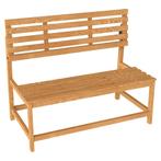 TRUUSK 2-zits Tuinbank Hout - Weerbestendig en UV-bestendig, Verzenden, Nieuw
