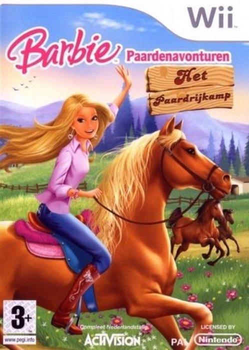 Barbie Paardenavonturen het Paardrijkamp (Wii Games), Consoles de jeu & Jeux vidéo, Jeux | Nintendo Wii, Enlèvement ou Envoi