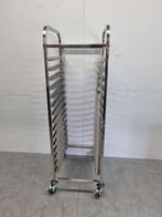 RVS Regaalwagen 15 x 47/66 cm Horeca, Ophalen of Verzenden, Nieuw in verpakking