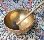 Oude Jambati Klankschaal 1500 gr. 22.5 cm. - Nepal - Begin