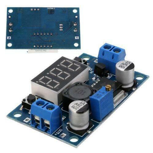 LM2596  stepdown spanningsregelaar met voltmeter, Hobby & Loisirs créatifs, Composants électroniques, Enlèvement ou Envoi