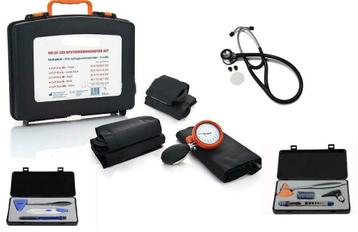 Handmatige bloeddrukmeter all in one set inclusief cardiolog disponible aux enchères