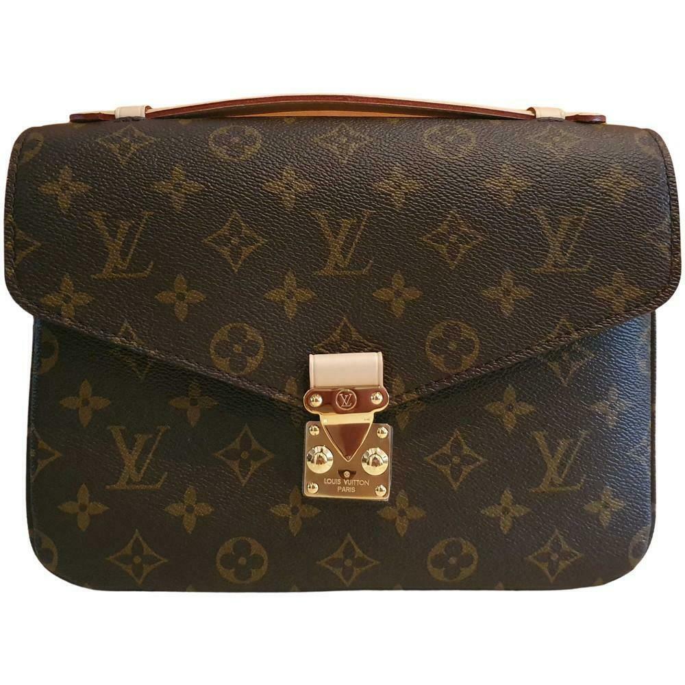 Bruin Louis Vuitton Schoudertas Sacs Sacs Femme 2ememain