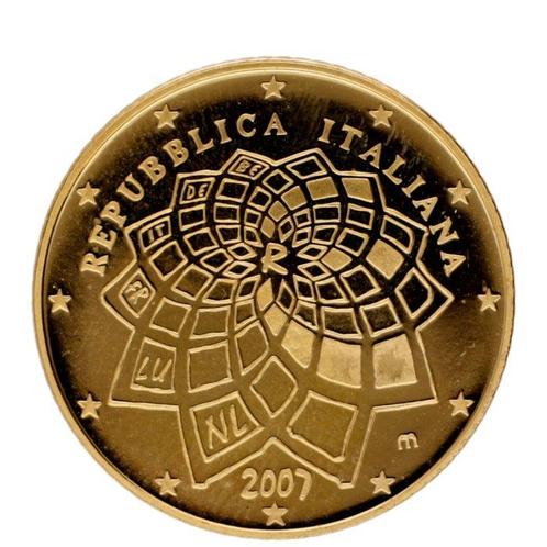 Italie. 20 Euro 2007 Treaty of Rome Proof, Timbres & Monnaies, Monnaies | Europe | Monnaies euro