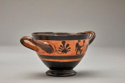 Grec ancien, période classique Skyphos en céramique à, Antiek en Kunst, Antiek | Overige Antiek
