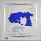 Giosetta Fioroni (1932) - Doppio Liberty Blue e azzurro