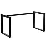 Tafelonderstel | QUADRA | Staal | Zwart | Breedte, Verzenden, Nieuw in verpakking