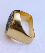 Chevalière - 18 carats Or jaune Onyx, Bijoux, Sacs & Beauté