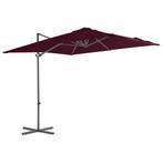 Zweefparasol Bordeaux | Tweede Kansje | Ruime zonwering, Tuin en Terras, Nieuw, 2 tot 3 meter, Zweefparasol, Kantelbaar