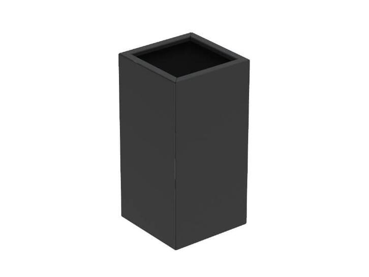 Aluminium plantenbak 50x50x100cm - Met bodem, Tuin en Terras, Bloembakken en Plantenbakken, 60 cm of meer, Minder dan 60 cm, Tuin