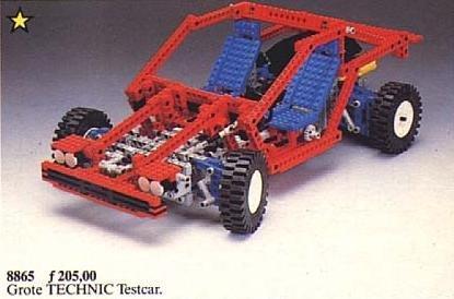 Lego Set - 8865 - Technic - Test Car Item No: 8865-1, Kinderen en Baby's, Speelgoed | Duplo en Lego