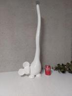 Statue, mouse with extra long tail 80 cm - 80 cm - polyresin