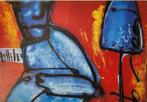 Herman Brood – Artprint op Canvas, Antiek en Kunst, Kunst | Overige Kunst