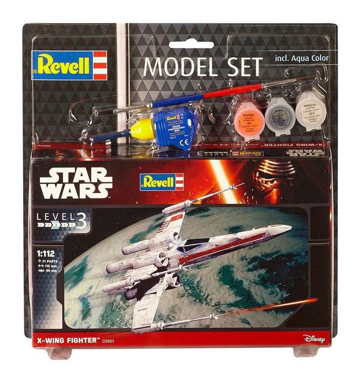 Star Wars Model Kit 1/112 Model Set X-Wing Fighter 11 cm, Verzamelen, Star Wars, Nieuw, Ophalen of Verzenden