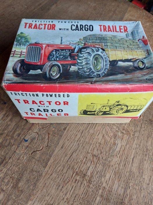 Kyoei - Model landbouwmachine - Tractor With Cargo Trailer,, Antiek en Kunst, Antiek | Speelgoed