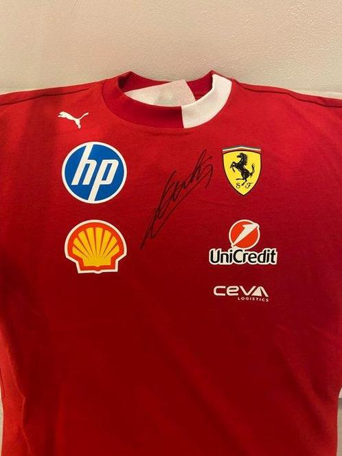 Ferrari - Charles Leclerc - 2025 - T-shirt, Verzamelen, Automerken, Motoren en Formule 1