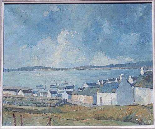 Franse school (XX) - Camaret, Antiek en Kunst, Curiosa en Brocante