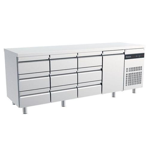 Koelwerkbank | 571L | 1 Deur (1/1 GN) + 9 Laden | 0°C/+10°C, Zakelijke goederen, Horeca | Keukenapparatuur, Nieuw in verpakking
