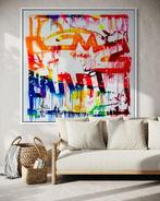 Mikko - Haring Dog Spectral Gradient - XL (No reserve, Antiek en Kunst