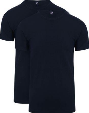2dekans | Alan Red - S - Ottawa T-shirt in een dubbele, Kleding | Heren, T-shirts, Ophalen of Verzenden