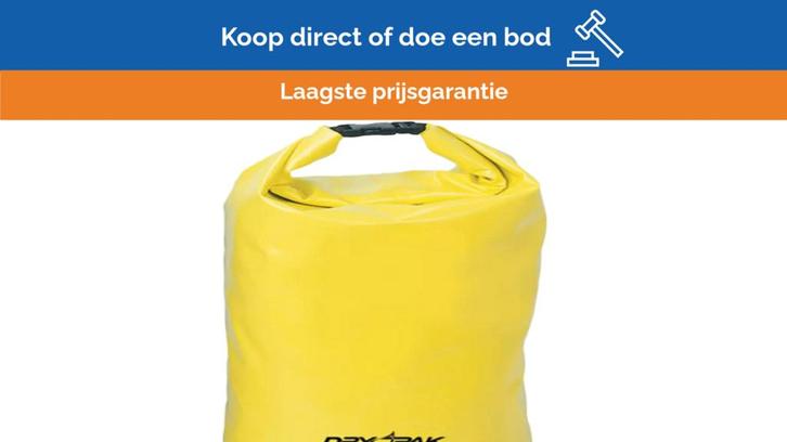 Bieden: Dry Pak WB7 waterproof roll top dry bag yellow, Watersport en Boten, Bootonderdelen, Ophalen of Verzenden