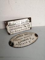 Emaille bord (2) - 1930s - Agricolo - Emaille, IJzer, Antiek en Kunst
