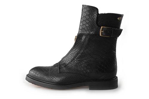 Fred de La Bretoniere Biker boots in maat 36 Zwart | 5%, Kleding | Dames, Schoenen, Zwart, Zo goed als nieuw, Overige typen, Verzenden
