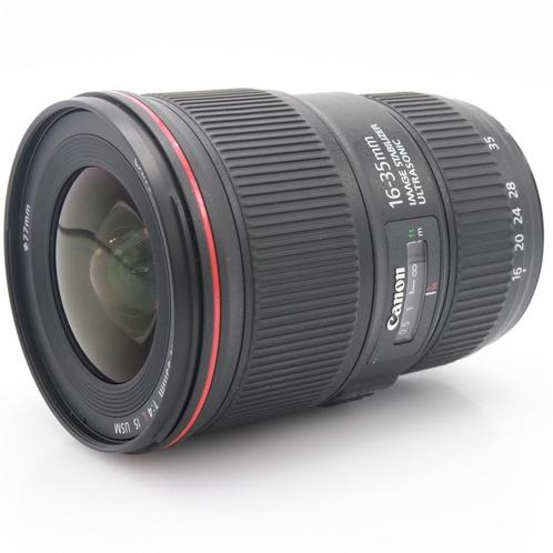 Canon EF 16-35mm F/4 L IS USM | Tweedehands, Audio, Tv en Foto, Foto | Lenzen en Objectieven, Zo goed als nieuw, Verzenden