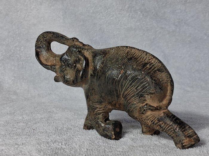 Pierre Chenet (XX-XXI) - sculptuur, LElephant a la trompe, Antiek en Kunst, Curiosa en Brocante