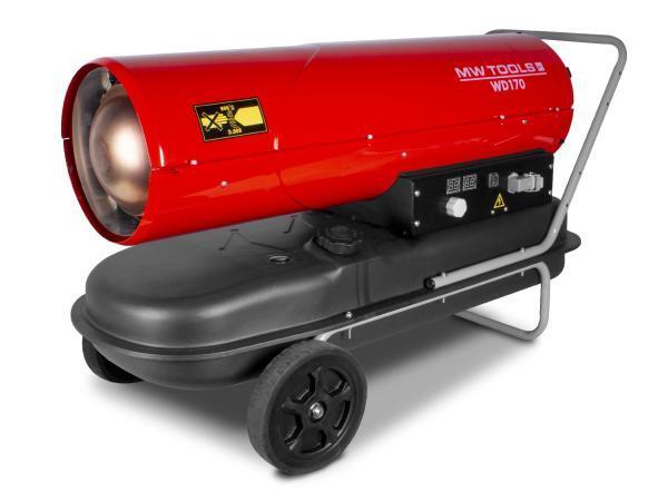 Veiling - MW Tools heteluchtkanon mw-tools wd170 50kw, Doe-het-zelf en Bouw, Verwarming en Radiatoren