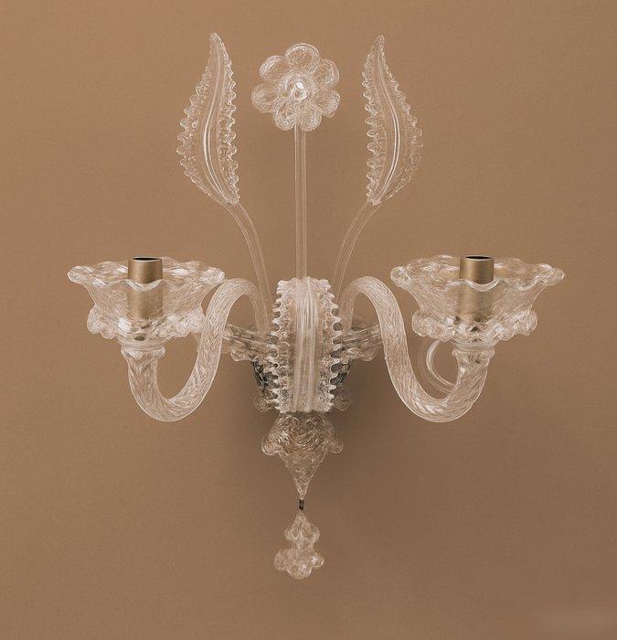 Murano (PRIMO LOTTO) di due pezzi - Kaars wandlamp (2) -, Antiek en Kunst, Antiek | Verlichting
