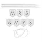 Bruiloft Taarttopper Mr & Mrs 15cm, Verzenden
