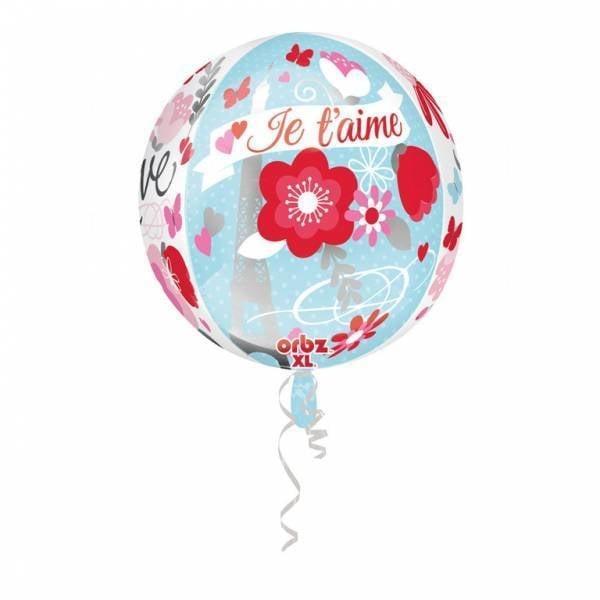 Helium Ballon Rond Je TAime 40cm leeg, Hobby & Loisirs créatifs, Articles de fête, Envoi