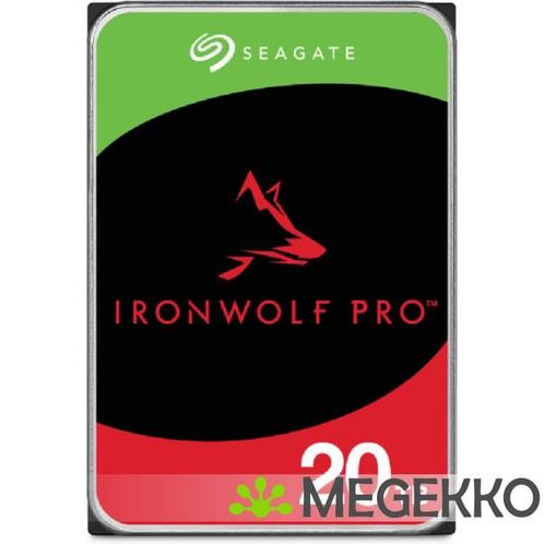 Seagate HDD NAS 3.5  20TB ST20000NT001 IronWolf Pro, Computers en Software, Harde schijven, Nieuw, Verzenden