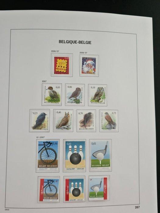België 2007/2010 - DAVO LX VII compleet zie detail, Postzegels en Munten, Postzegels | Europa | België