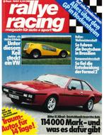 1982 RALLYE RACING MAGAZINE 09 DUITS, Livres