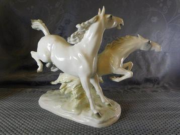 Hutschenreuther - M. H. Fritz - Figure - Pferde in Freiheit
