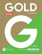 Gold 6e B2 First Students Book with Interactive eBook,, Boeken, Verzenden, Zo goed als nieuw