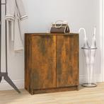 vidaXL Schoenenkast 59x35x70 cm bewerkt hout gerookt, Huis en Inrichting, Verzenden, Nieuw