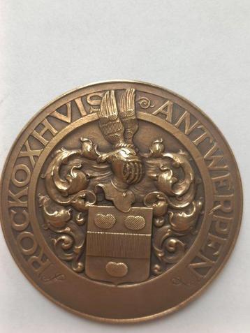 Belgique. Medal Nicolaas Rockox (Sans Prix de Réserve)