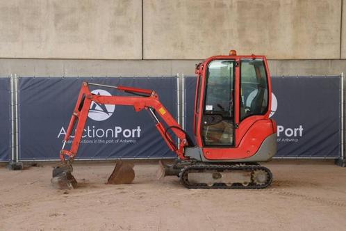 Veiling: Minigraver Yanmar SV17EX Diesel 2012, Zakelijke goederen, Machines en Bouw | Kranen en Graafmachines, Ophalen