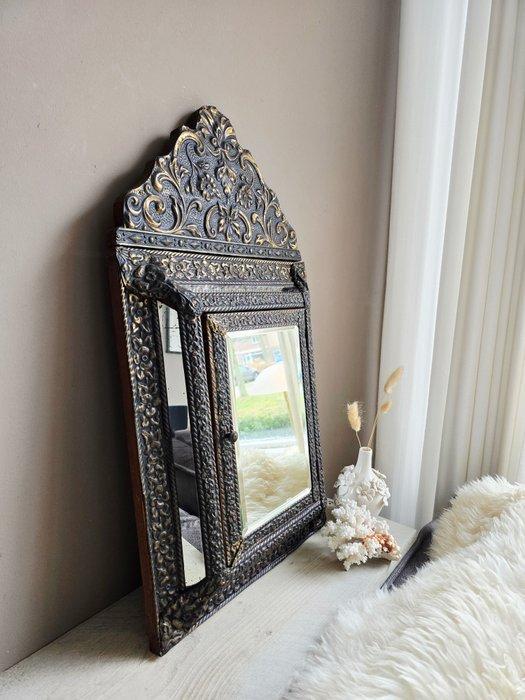 Wandspiegel - Hout, Glas, Koper, Antiek en Kunst, Antiek | Overige Antiek