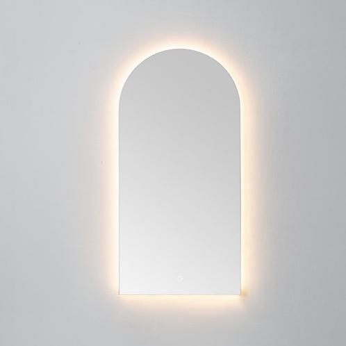 Spiegel Sanilux Gate 100x50 cm Met LED-verlichting Dimbaar, Doe-het-zelf en Bouw, Sanitair, Bad, Nieuw, Ophalen of Verzenden