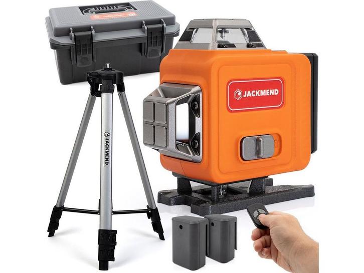 JACKMEND Jackmend09 - 4D Kruislijnlaser - Zelfnivellerend, Huis en Inrichting, Woonaccessoires | Overige, Nieuw, Verzenden
