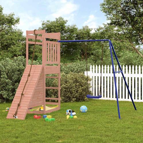 vidaXL Speelhuis massief douglashout, Kinderen en Baby's, Speelgoed | Buiten | Speeltoestellen, Nieuw, Verzenden