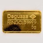 5 gram - Goud .999 - Degussa, Postzegels en Munten